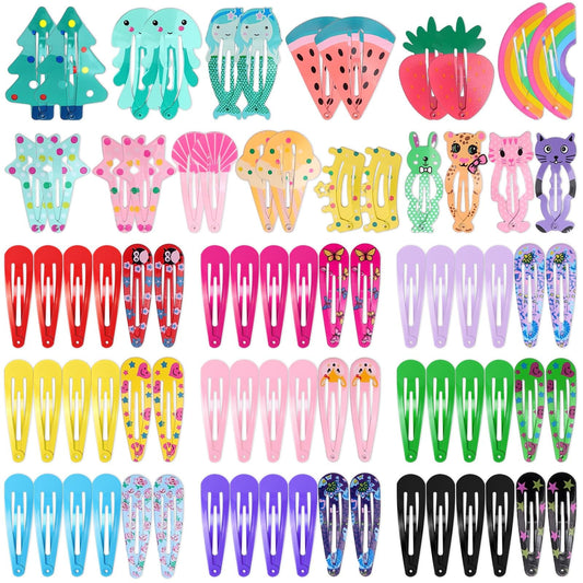 Anezus front view of 80-piece clip pack showing colorful assortment and value