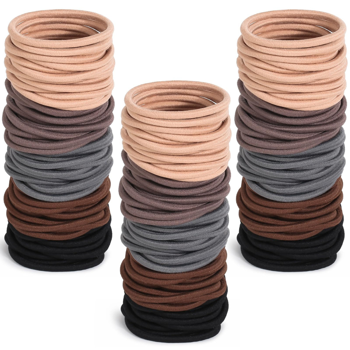 anezus front packaging showing 200 hair ties and product benefits