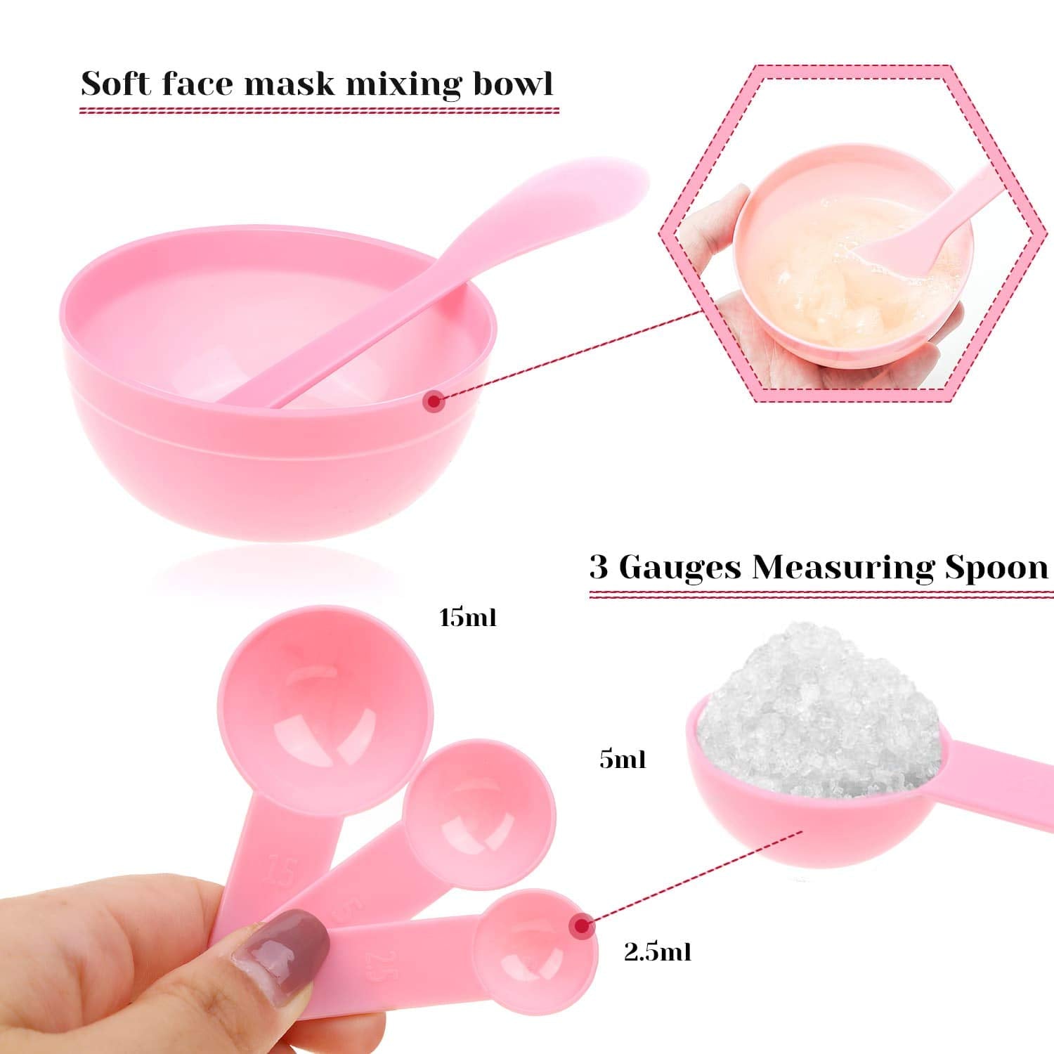 anezus silicone brushes closeup gentle applicators for even mask spread