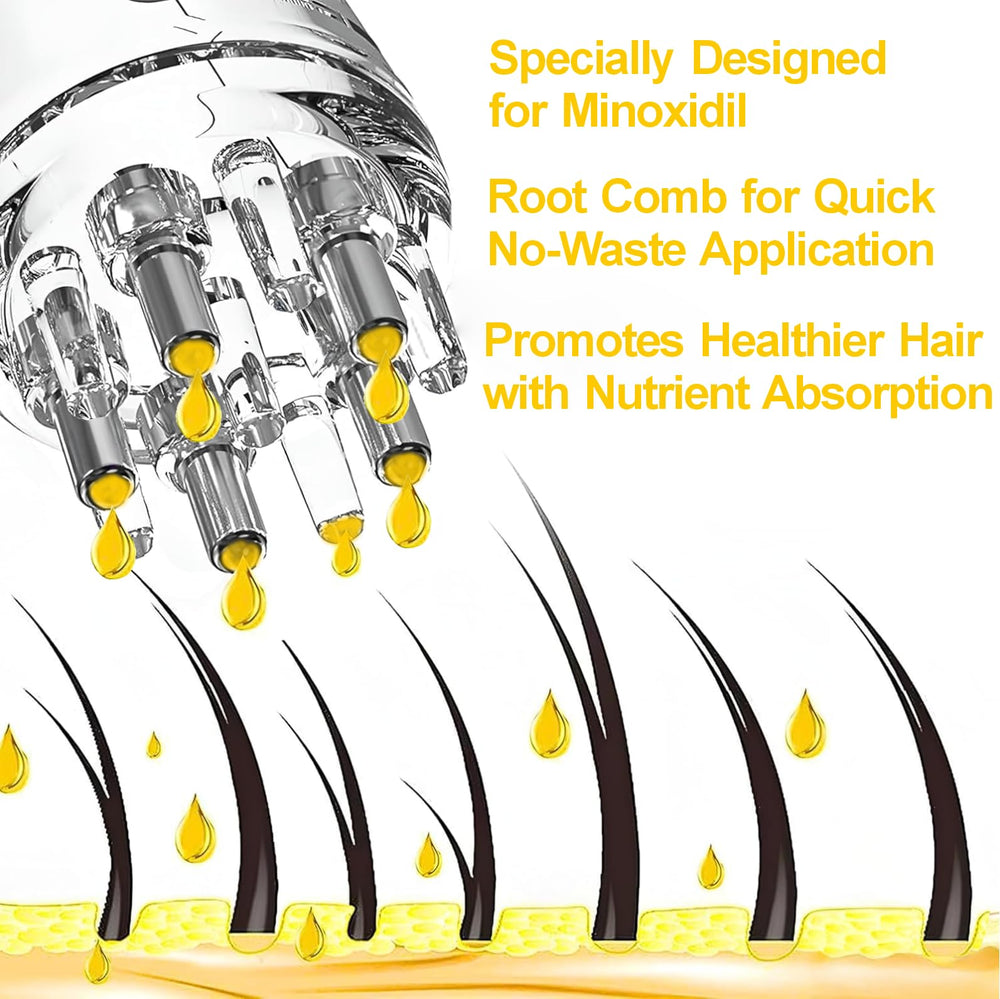 Angel Kiss roller-tip close-up highlighting six precision outlets for targeted delivery