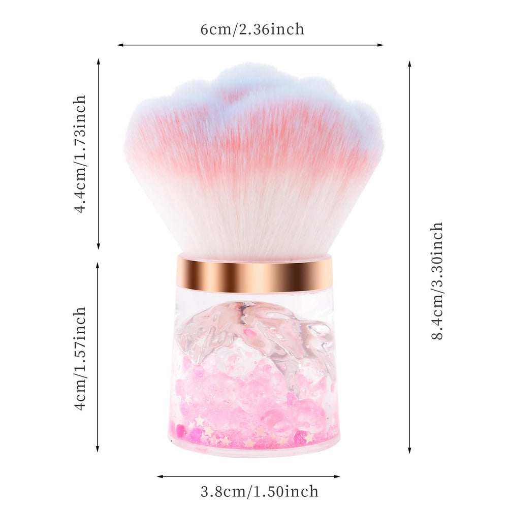 ANGNYA acrylic-handle detail with embedded beads benefit: comfortable precise grip