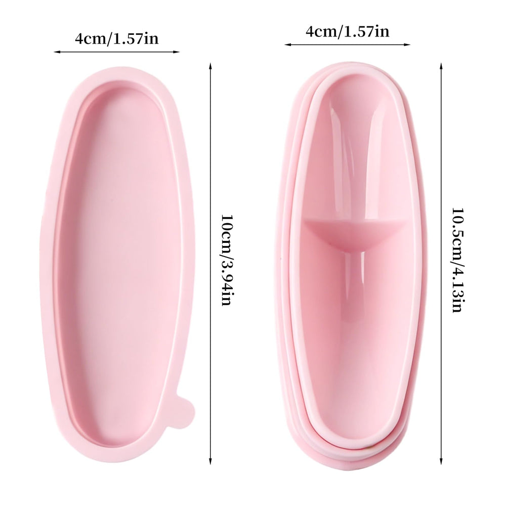 ANGNYA tray being wiped clean showing reusable durable material and simple maintenance