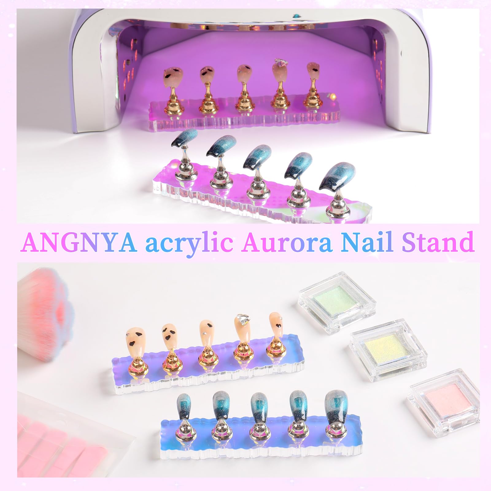 ANGNYA removable mounting tapes 96 squares ready to use and easy repositioning