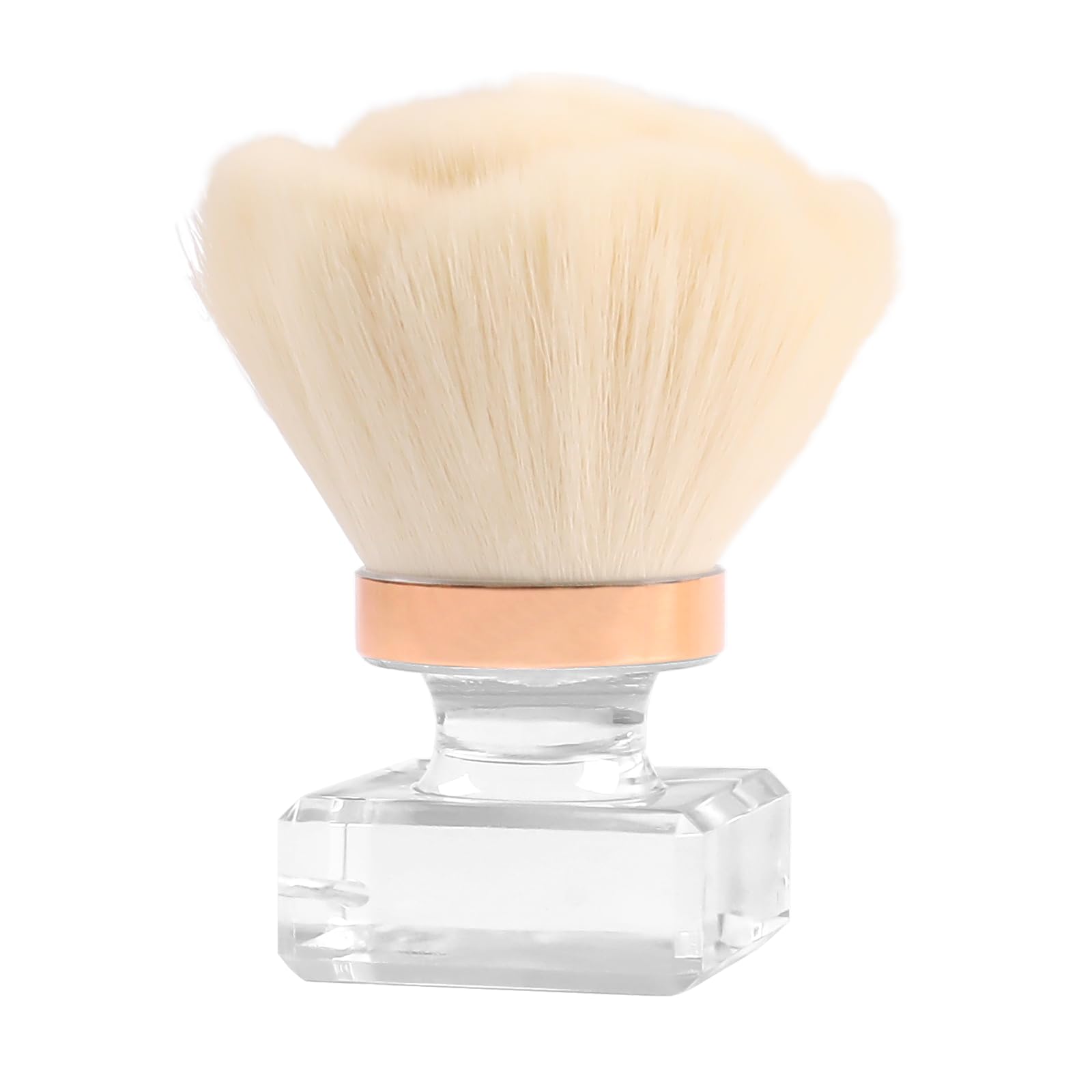 ANGNYA close-up of rose-shaped nylon bristles revealing soft texture and precision