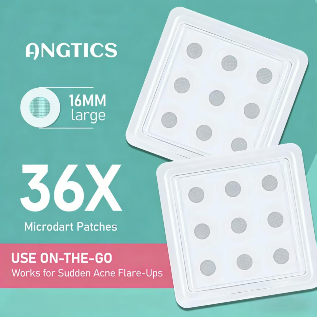ANGTICS lifestyle night routine on bedside table showing easy overnight use benefit
