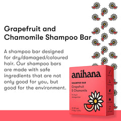 ANIHANA shampoo bar close-up texture revealing smooth, solid moisturizing formula
