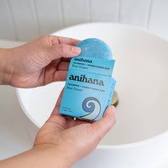 ANIHANA ingredient label closeup highlighting clean formula and transparency benefit