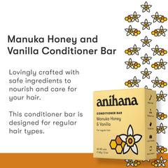 ANIHANA close-up of bar texture highlights moisturizing manuka honey benefits