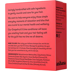 ANIHANA conditioner bar compostable packaging emphasizing reduced plastic waste