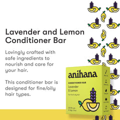 ANIHANA conditioner bar texture close-up highlighting smooth concentrated formula