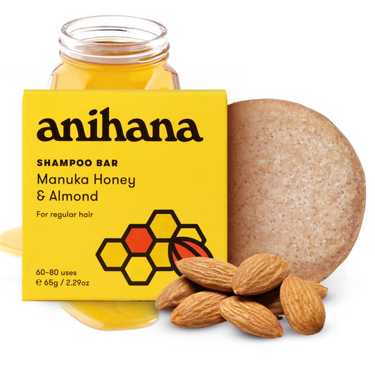 ANIHANA front packaging showing shampoo bar and eco labeling for easy identification