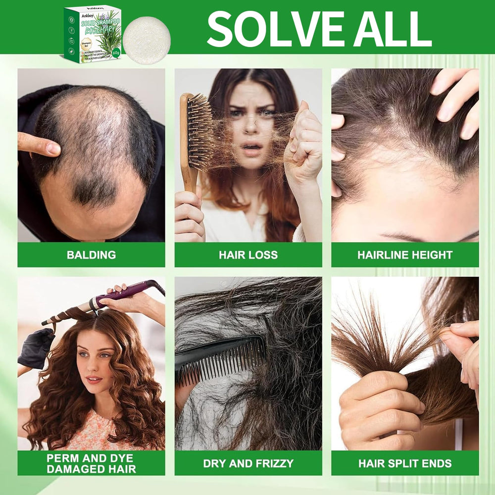 ANKOOY comparison showing improved hair texture and fuller look benefit