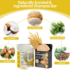 ANKOOY shampoo bar texture close-up highlighting rich lather benefit