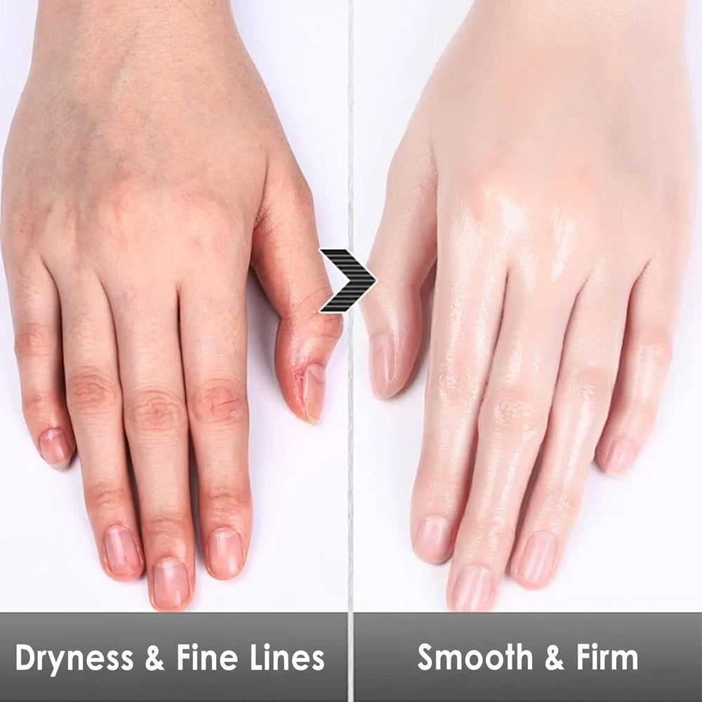 ANKOOY cream being applied to hands illustrating hydration and comfort benefit