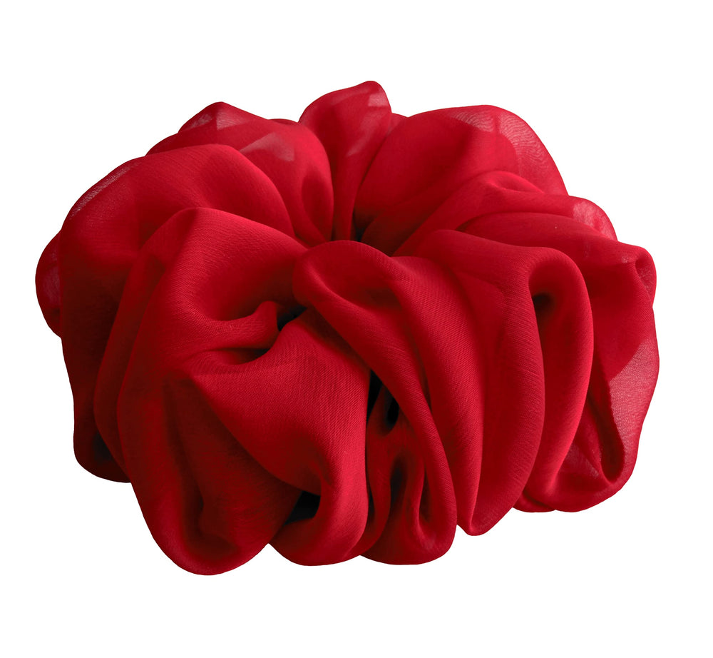 AnnushkaHomeDecor front packaging shows red scrunchie ready-to-gift