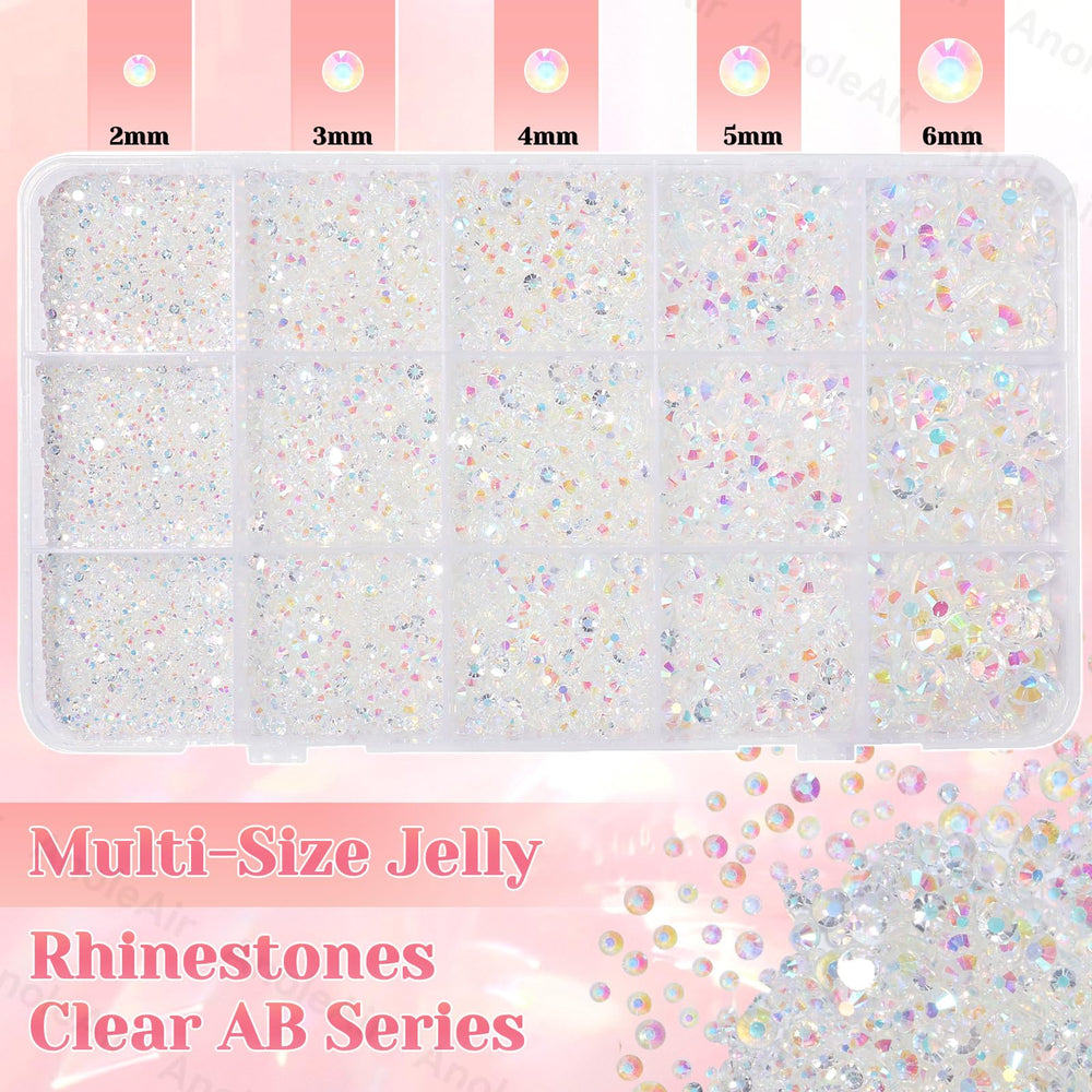Close-up of AnoleAir facet detail showing bright reflections and vivid sparkle benefit