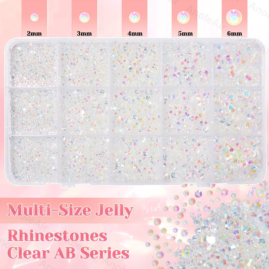 Close-up of AnoleAir facet detail showing bright reflections and vivid sparkle benefit