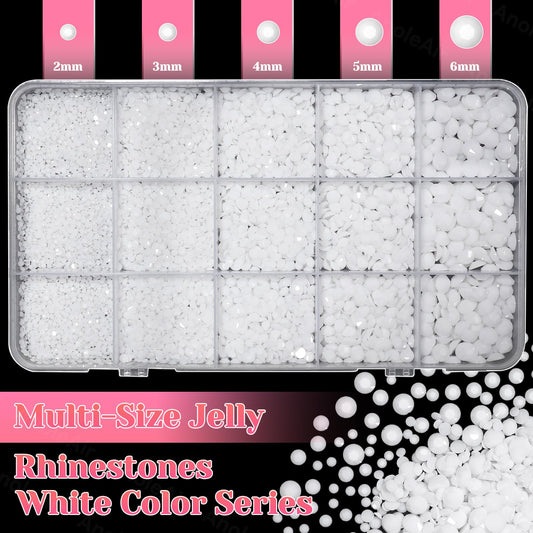Close-up of AnoleAir rhinestone facets highlighting glossy cut and bright reflective sparkle