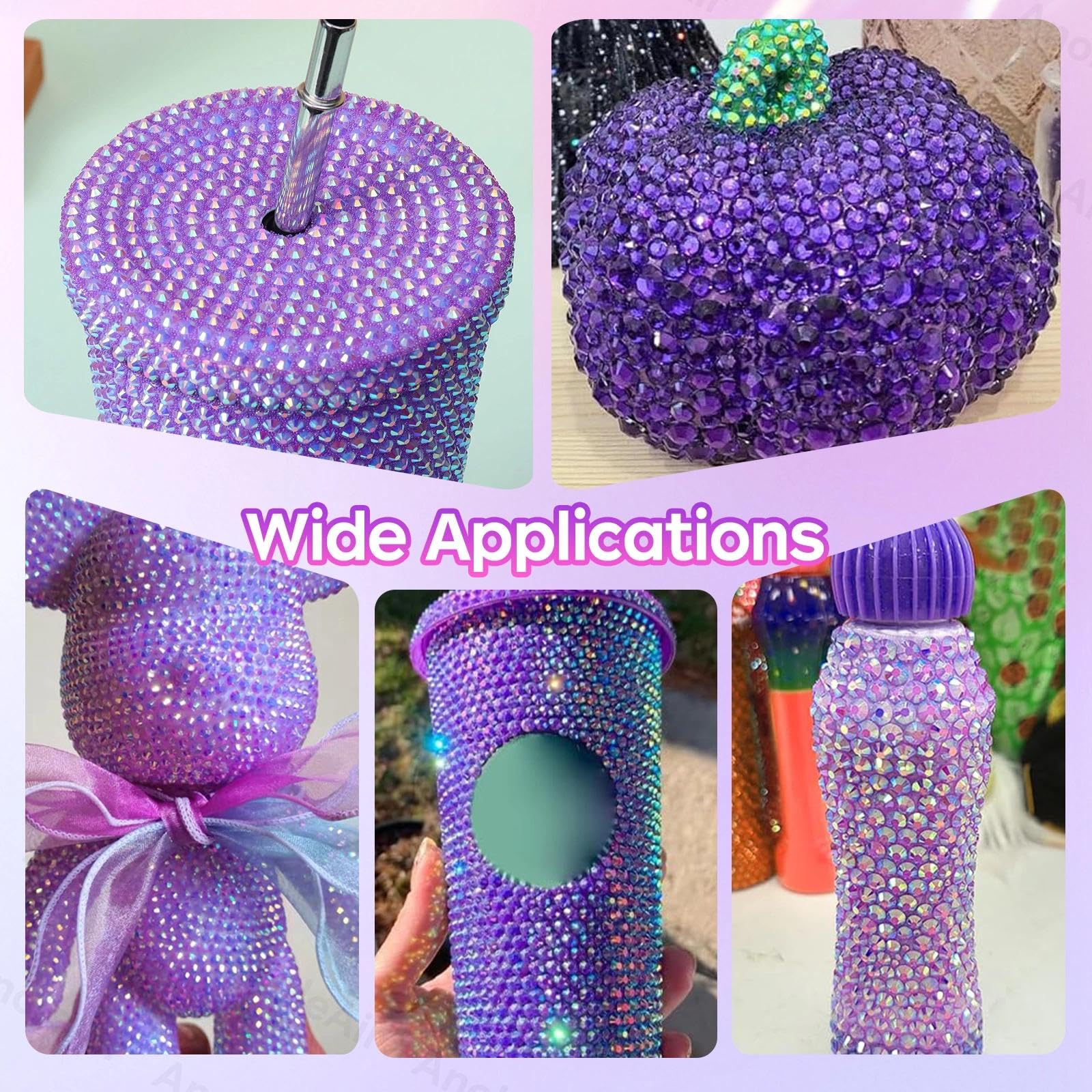 AnoleAir embellished shoe and jacket detail demonstrating secure adhesion and sparkle