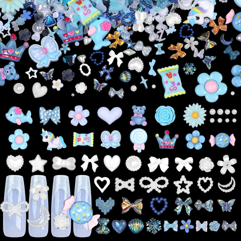 AnoleAir front packaging showing 300 blue charms, perfect for craft projects