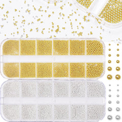 AnoleAir front packaging showing gold and silver bead boxes for clear storage benefit