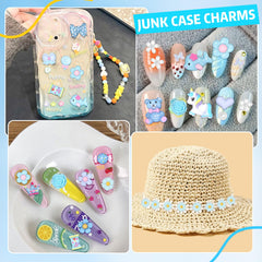 AnoleAir charms spread on a craft table inspiring DIY project ideas