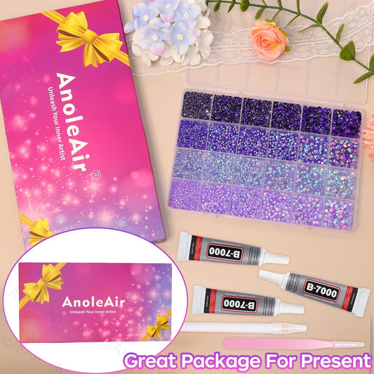 AnoleAir compartment box with mixed sizes organized for quick access and neat storage