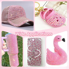AnoleAir small gems used in nail art showing precise detail and sparkle