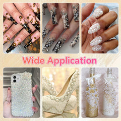 AnoleAir pearls embellishing a shoe showing decorative upgrade and durability