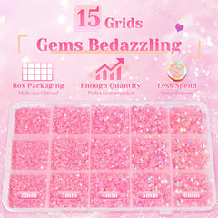 AnoleAir tweezer and pickup pencil set shown for precise gem placement