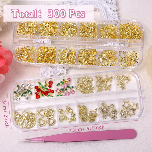 Anower close-up of cherry bow and crown charms, clear detail benefit