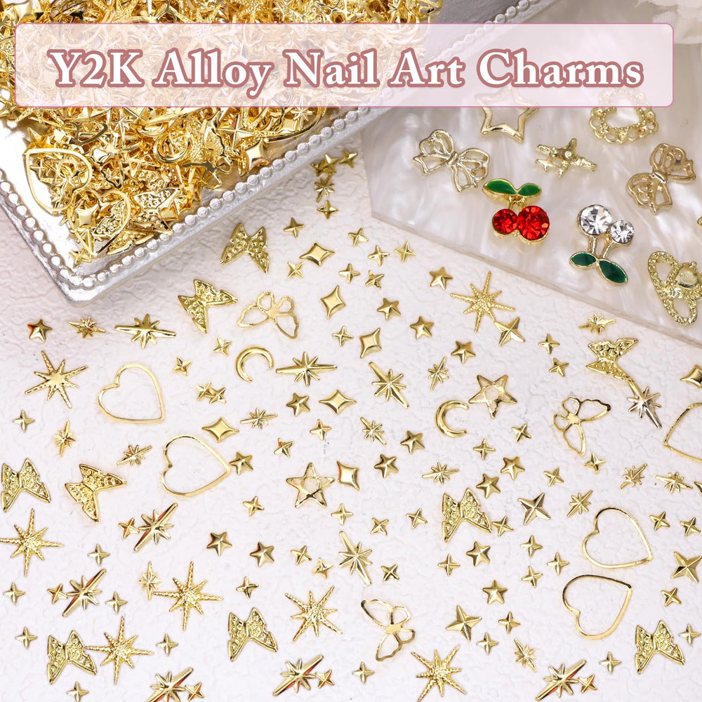 Anower charms decorating a headband and phone case, versatile craft benefit