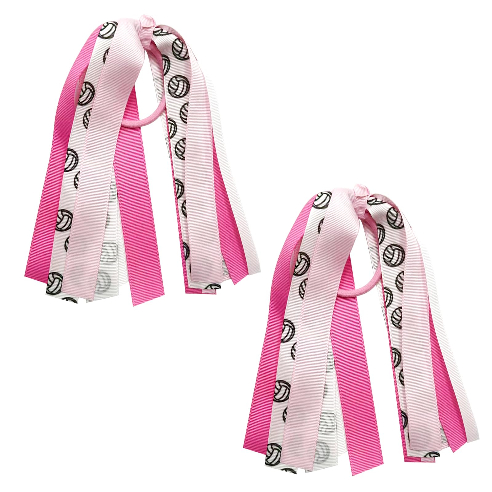 anshome front packaging showing two volleyball ribbon hair ties and visible design benefit