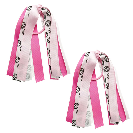anshome front packaging showing two volleyball ribbon hair ties and visible design benefit