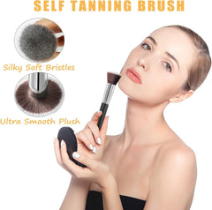 ANSPHIE mini face mitt detail for precise application around nose and jawline
