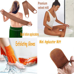 ANSPHIE thumb mitt detail with waterproof liner protecting hands from stains