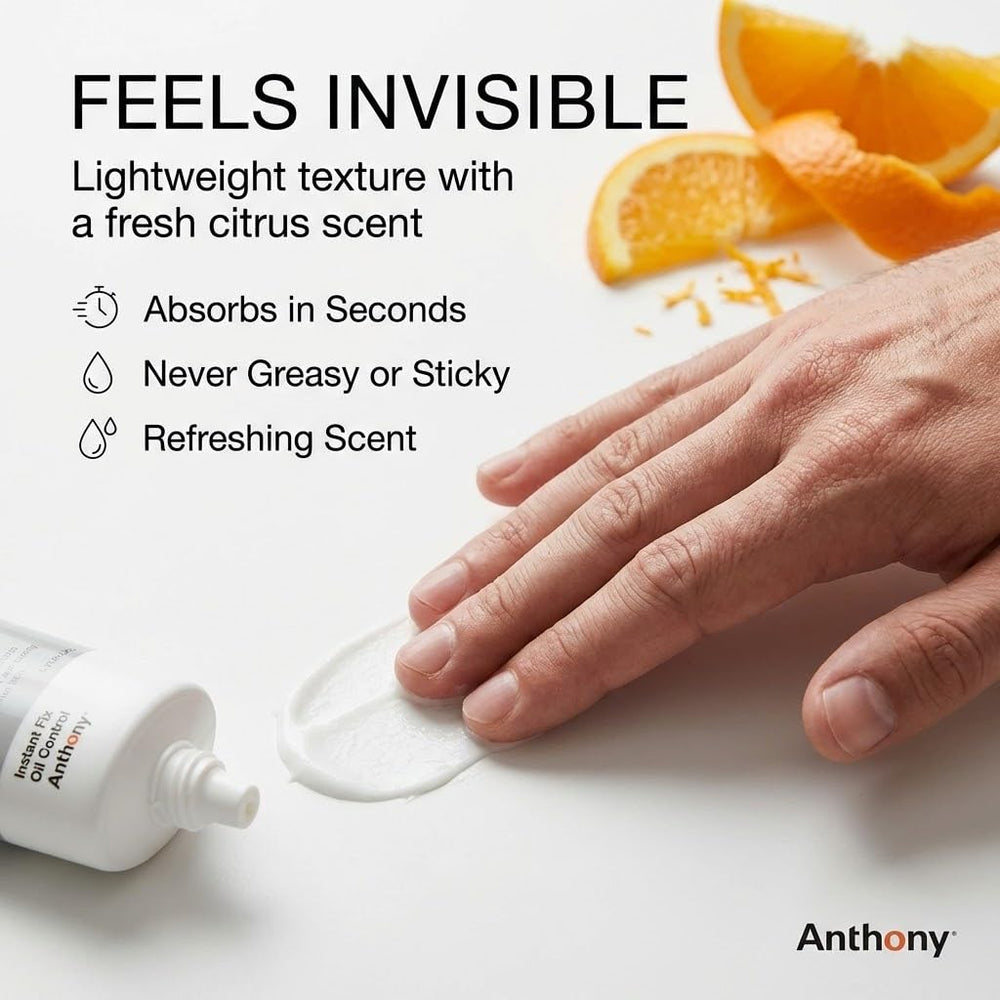 Anthony size comparison with coin showing 3 fl oz portability and travel convenience benefit