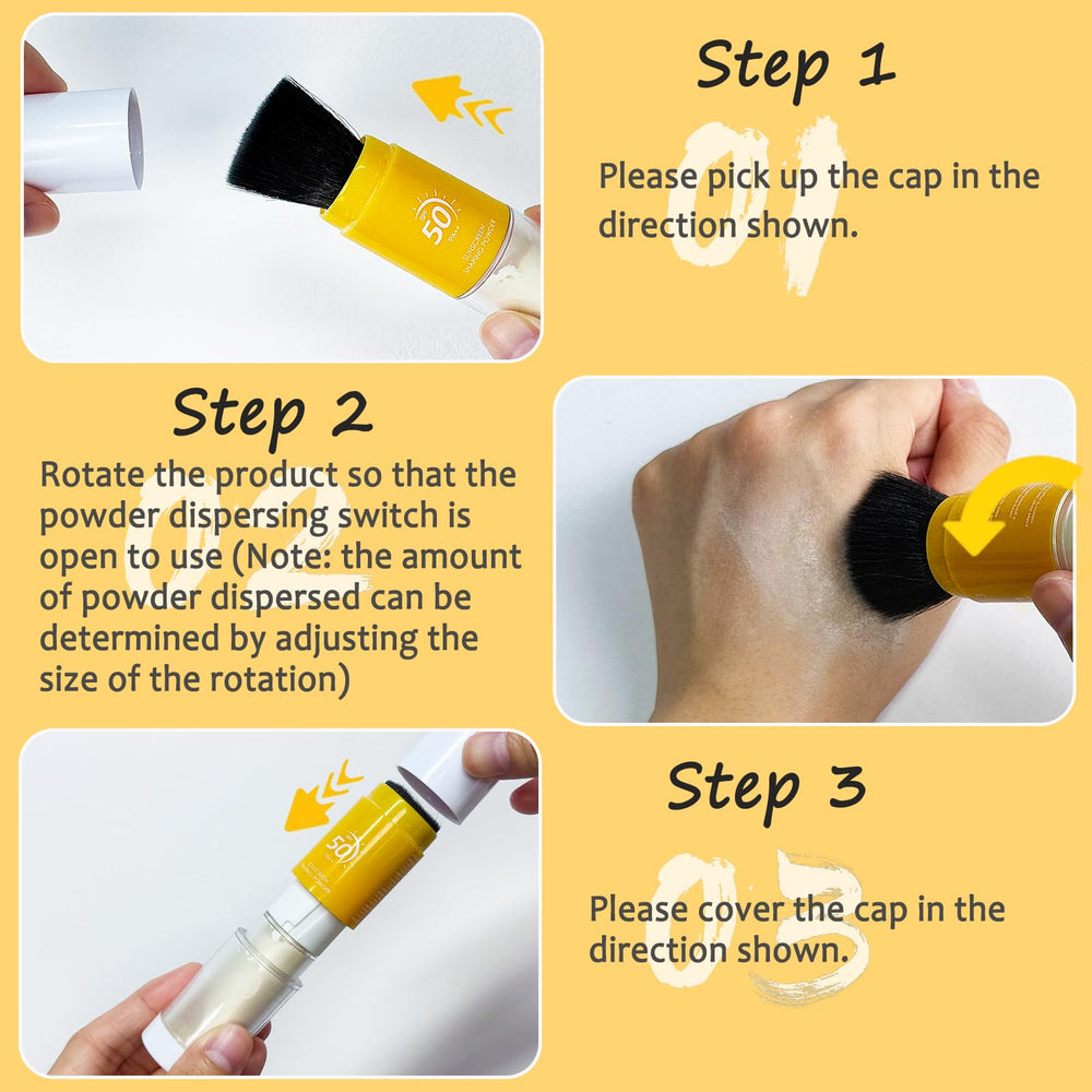 Anweina application on face demonstrating oil control and invisible matte benefit