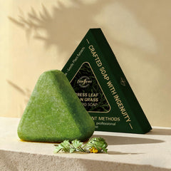 Anweina bars displayed on bathroom shelf suggesting daily use