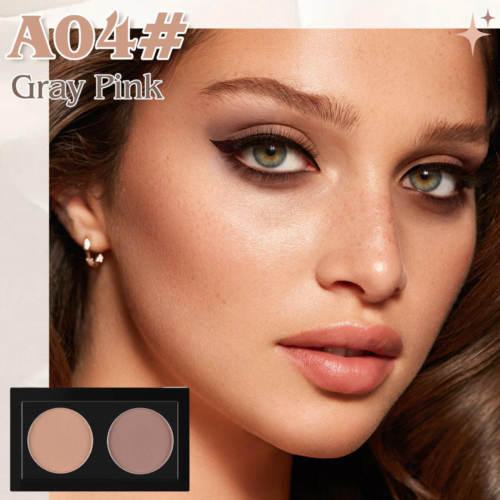 Anwuozu open palette overhead displaying nude and warm gray shades for versatile looks