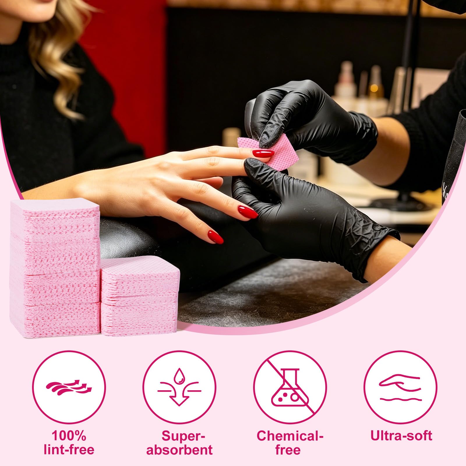 ANYINS stacked bulk pack on salon counter illustrating value and supply benefit