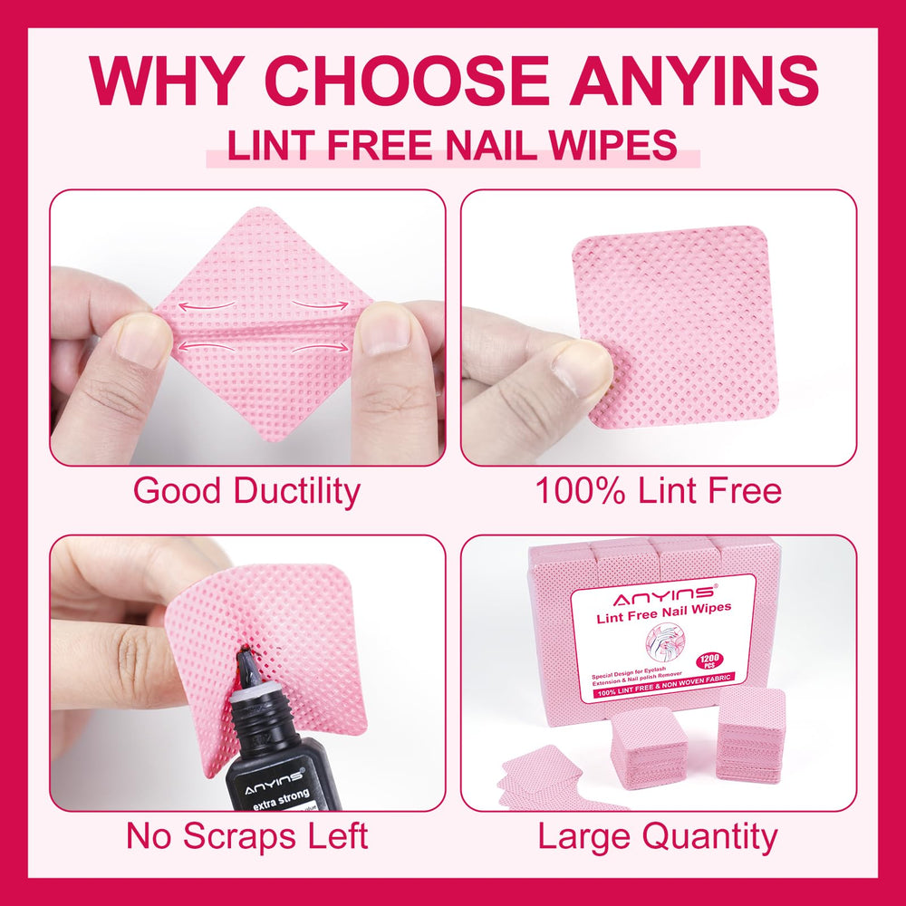 ANYINS closeup of pinhole texture for improved grip and polish removal