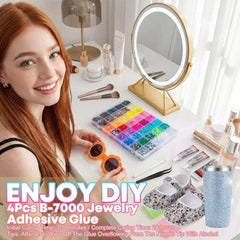 Anytin craft table with tools and gems showing practical workflow and inspiration