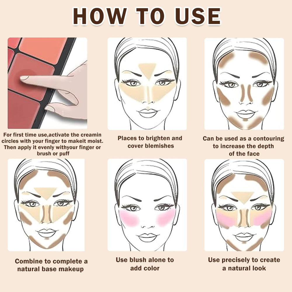 AOAZXBB application on cheek showing natural matte finish and contouring