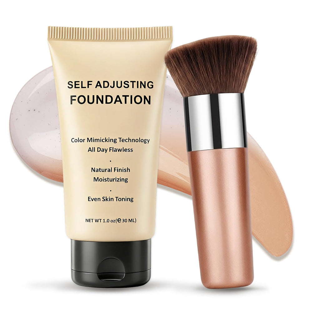 AOAZXBB front packaging showing product and brush, easy shade choice benefit