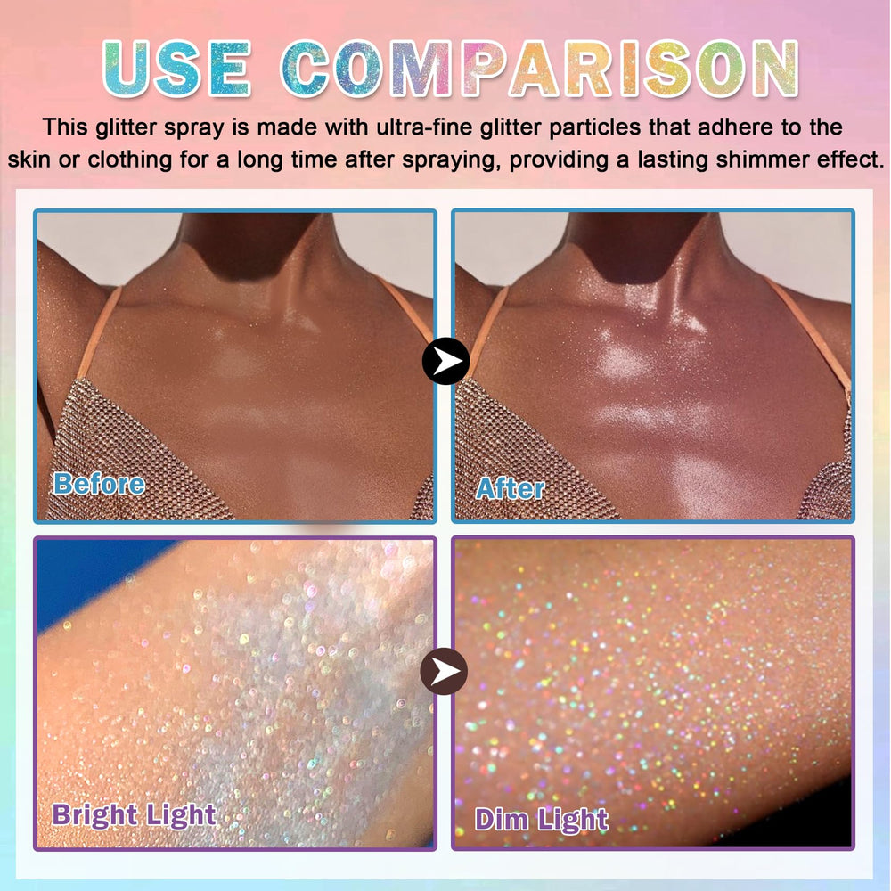 AOAZXBB on shoulder and collarbone creating photo-ready glow benefit