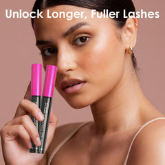 Aoiiha application along upper lash line, illustrates targeted nightly use