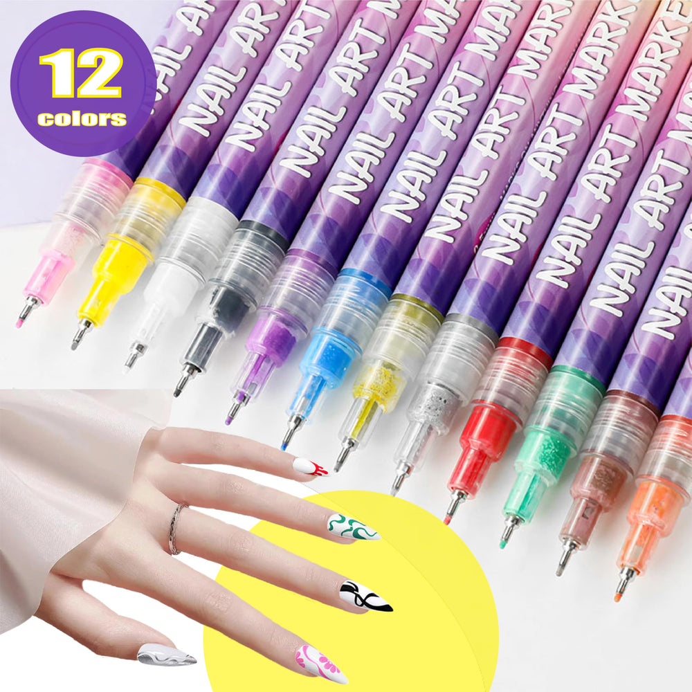 AOKELEON swatch sheet of twelve colors showing opaque coverage advantage