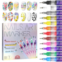 AOKELEON front packaging showing 12-color set and contents benefit portability