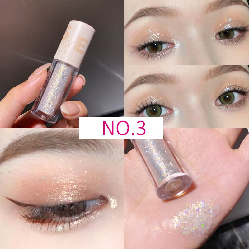 Aolailiya eye application on model showing vibrant long-lasting glam finish
